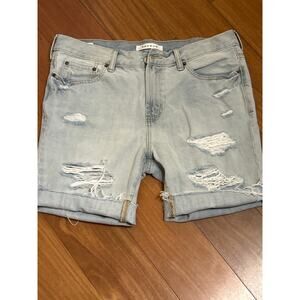 Pacsun Tattered Cut Off Jeans
